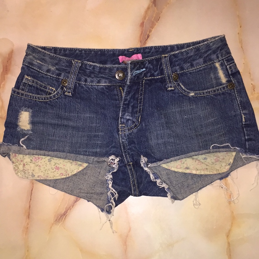 Jean shorts